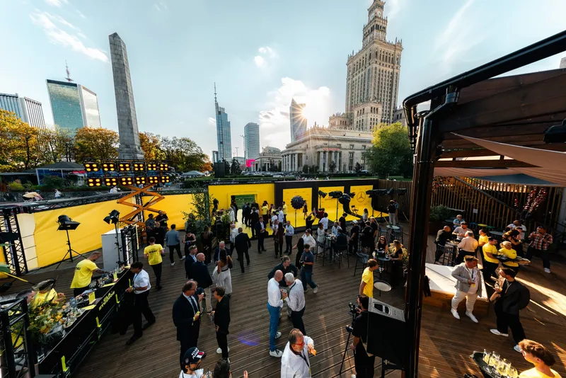 GLA Studios terrace, Warsaw
